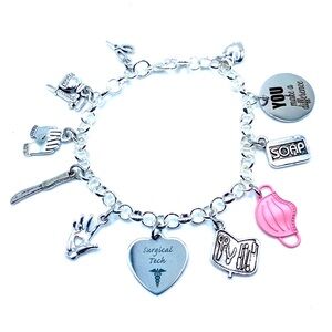 Surgical Tech Charm Bracelet